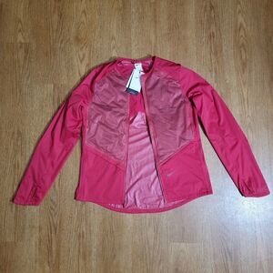 Nike Run Division Storm Fit Running Jacket Down Fill Dri-Fit Red Size Medium M